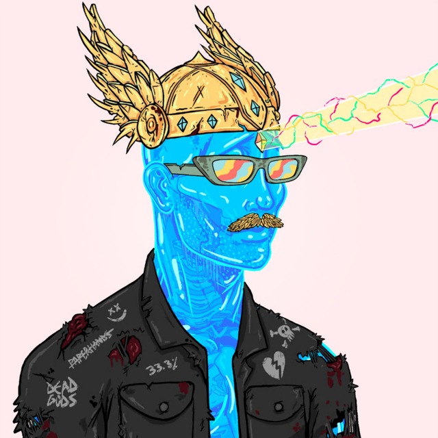 Submitted blue-avatar portrait image used as an identity or profile reference in the Soldrift / devbeast5775 / hodlwarden evidence archive.
